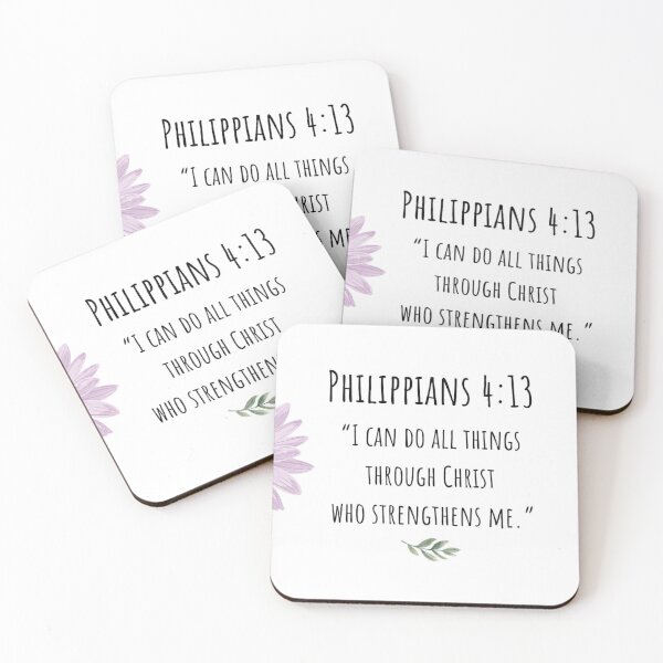 Item preview, Philippians 4:13 designed and sold by LemonFun.