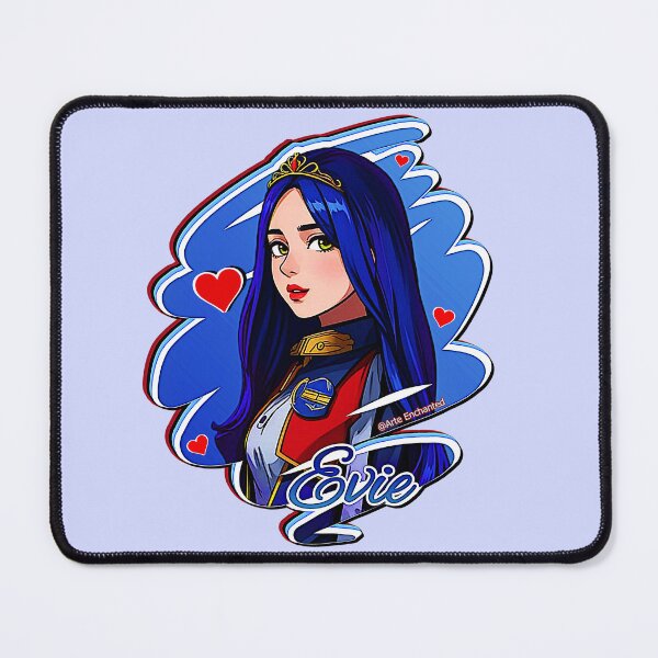 Item preview, Evie Blue Princess Star - Descendants 3 Manga Anime Cartoon Pop Art Style  designed and sold by Arte Enchanted.