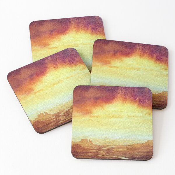 Item preview, Fiery Desert Sunset designed and sold by Shade & Shadow Art.