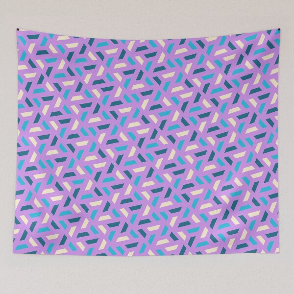 Item preview, Purple Multicolor Triangles Seamless Ordered Repeating Pattern Composition designed and sold by Alchemy-A-La-G.