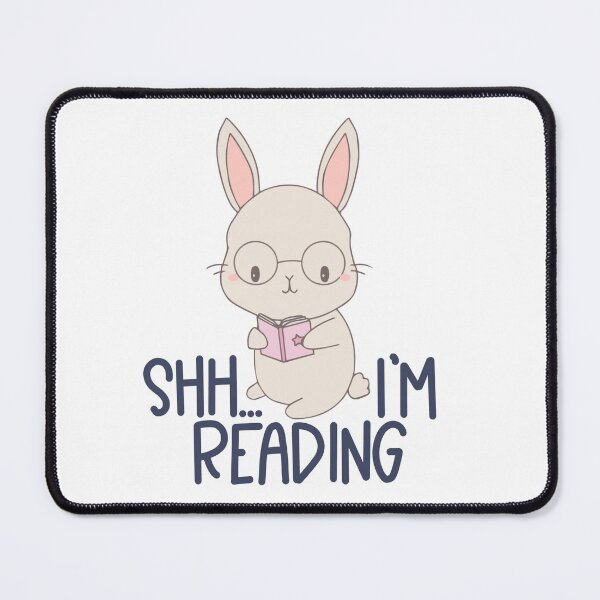 Item preview, Book Nerd Bunny designed and sold by designwithmina-.