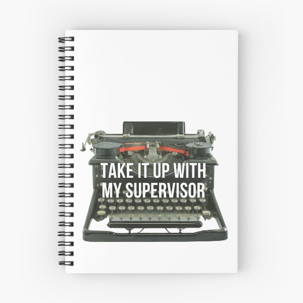 Item preview, Take It Up With My Supervisor Funny Design designed and sold by RayanaArt.