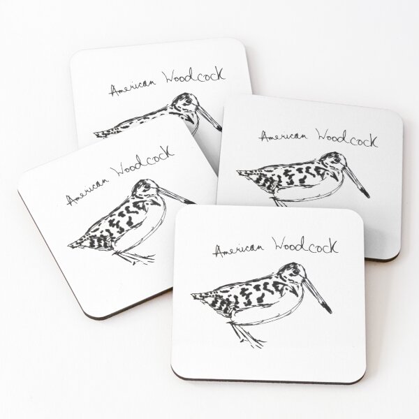Item preview, American Woodcock Drawing designed and sold by TurnipWilson.