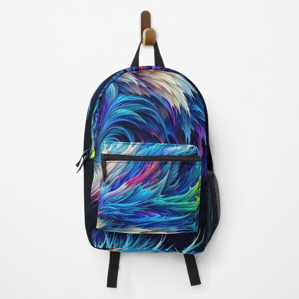 Item preview, Colorful Abstract Wolf Logo designed and sold by PixelCraftDSG.
