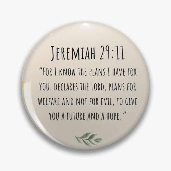 Item preview, Jeremiah 29:11 designed and sold by LemonFun.