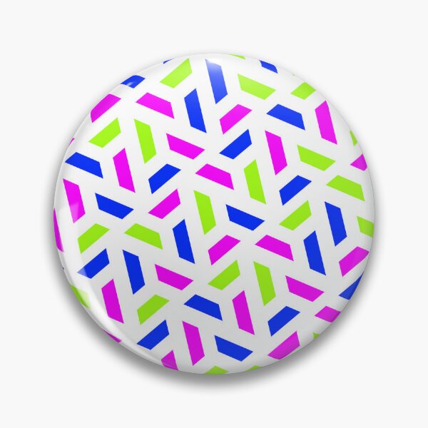 Item preview, Pink Multicolor Lime-Green Triangles Seamless Ordered Repeating Composition designed and sold by Alchemy-A-La-G.