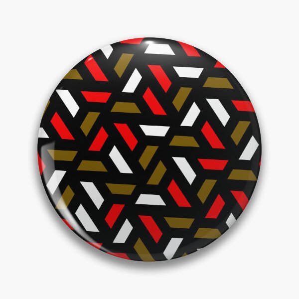 Item preview, Brown Multicolor Red Repeating Triangles Continuous Seamless Composition designed and sold by Alchemy-A-La-G.