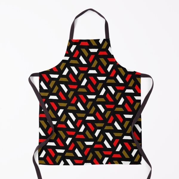 Item preview, Brown Multicolor Red Repeating Triangles Continuous Seamless Composition designed and sold by Alchemy-A-La-G.