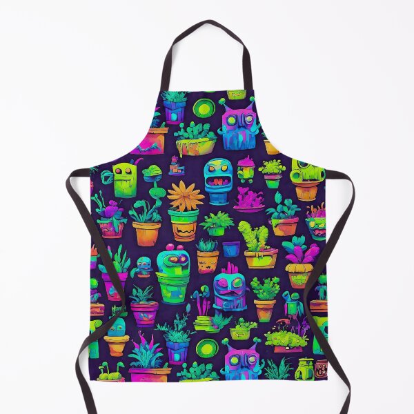 Item preview, Crazy Plants Wallpaper designed and sold by Zenvo.