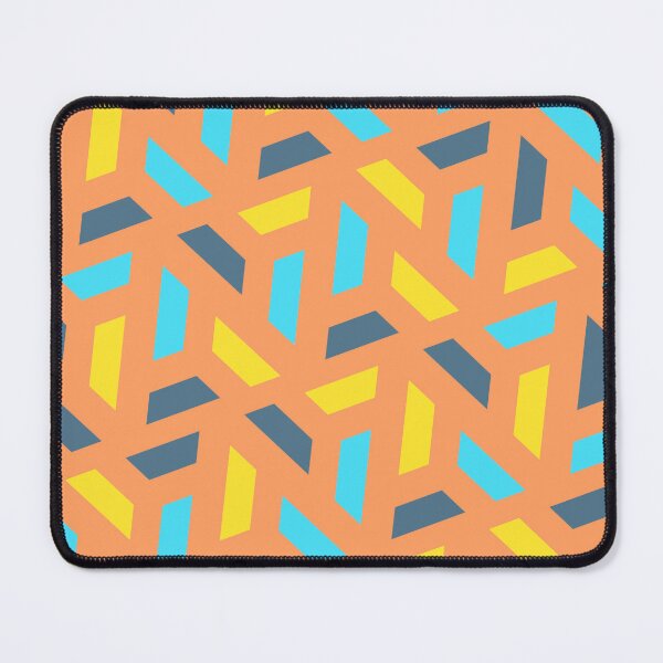 Item preview, Orange Multicolor Template Repeating Triangles Continuous Seamless Composition designed and sold by Alchemy-A-La-G.
