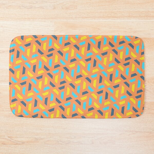 Item preview, Orange Multicolor Template Repeating Triangles Continuous Seamless Composition designed and sold by Alchemy-A-La-G.