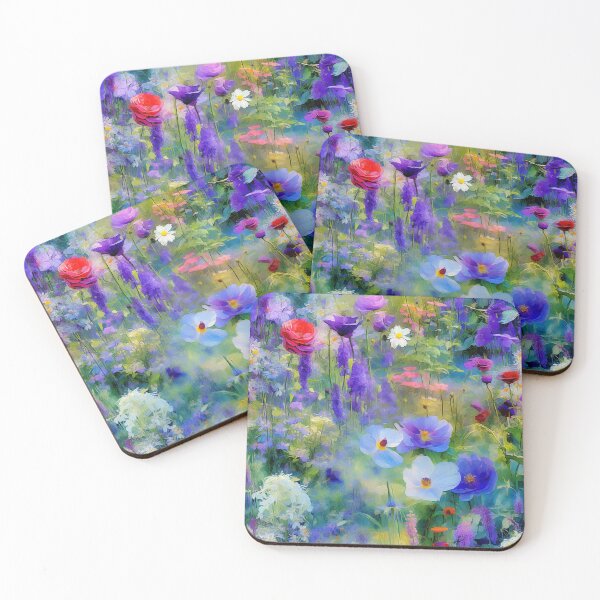 Item preview, Vibrant Floral Garden Pattern designed and sold by bubblegoth.