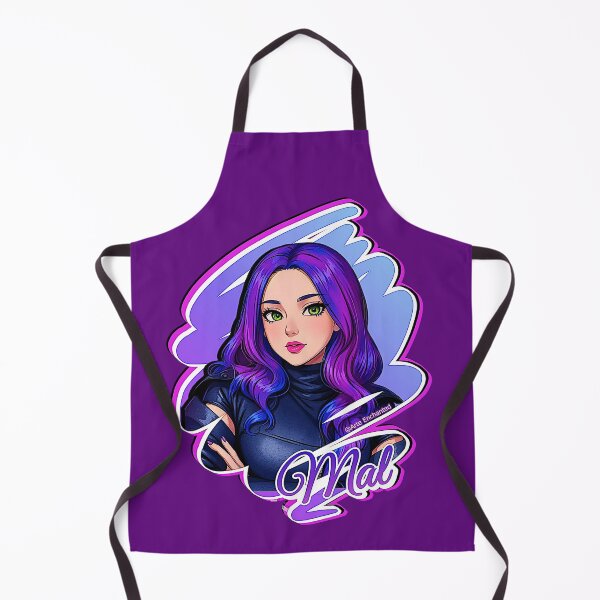 Item preview, Mal Purple Queen - Descendants 3 Manga Anime Cartoon Comics Style designed and sold by Arte Enchanted.