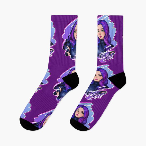 Item preview, Mal Purple Queen - Descendants 3 Manga Anime Cartoon Comics Style designed and sold by Arte Enchanted.