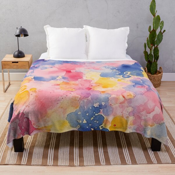 Item preview, Abstract Pastel Watercolor Splash Pattern designed and sold by bubblegoth.