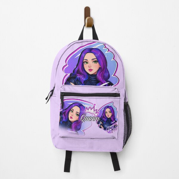 Vista previa del artículo con la obra «Mal Purple Queen Star - Descendientes 3 Manga Anime Dibujos animados Estilo cómic», diseñado y vendido por Arte Enchanted.