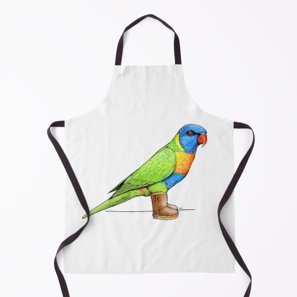 Item preview, Rainbow Lorikeet in Uggs Boots designed and sold by JimsBirds.