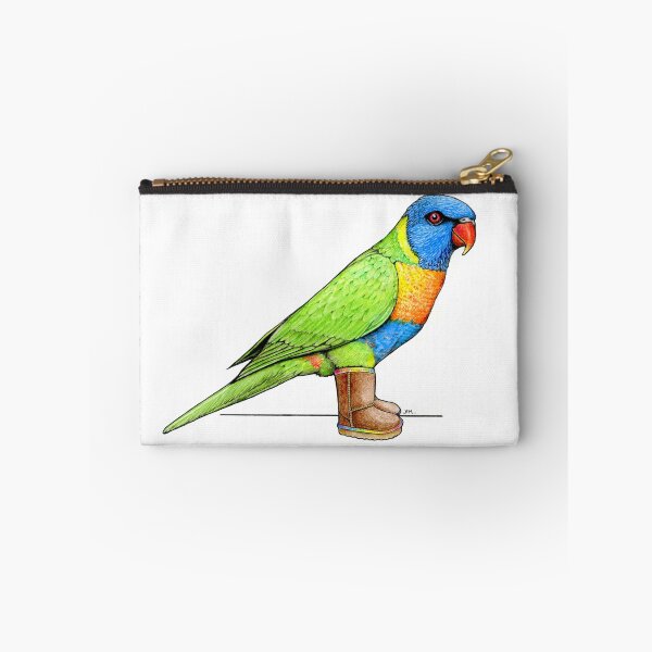 Item preview, Rainbow Lorikeet in Uggs Boots designed and sold by JimsBirds.
