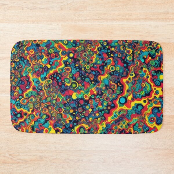 Item preview, Abstract Colorful Psychedelic Pattern designed and sold by calibrit.