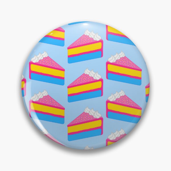 Item preview, Pattern of Delicious Slices of Pansexual Cake designed and sold by AroAxel.