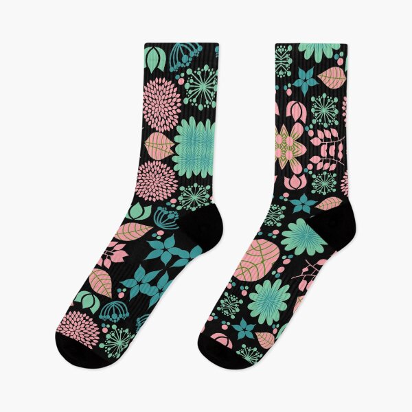Item preview, Colorful flowers patterns  designed and sold by AnyMar2023.