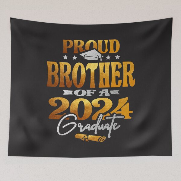 Item preview, Proud Brother of a 2024 Graduate Class of 2024 Senior  designed and sold by cidolopez.