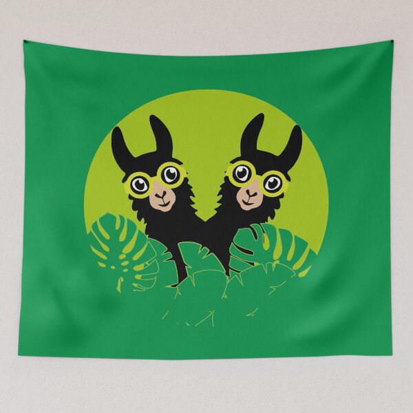 Item preview, Twin Llamas designed and sold by happygiftideas.