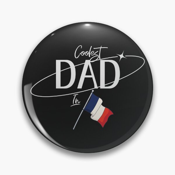 Item preview, Coolest dad in France designed and sold by SillyShibas.