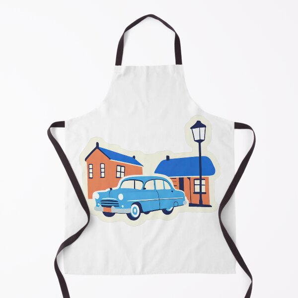 Item preview, Blue Classic Car designed and sold by KINGSMILESTORE.