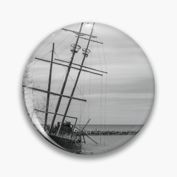Item preview, La Grande Hermine in Jordan Harbour, Ontario BW designed and sold by jrtwynam.
