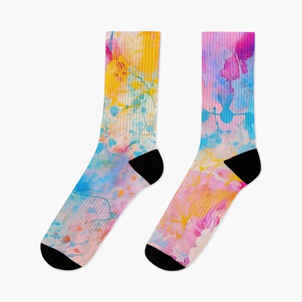 Item preview, Abstract Vibrant Tie Dye Splash Pattern designed and sold by bubblegoth.
