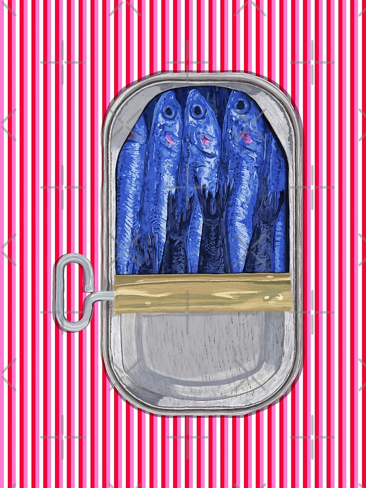 Thumbnail 3 of 3, Poster, Canned Sardines designed and sold by erinncapko.