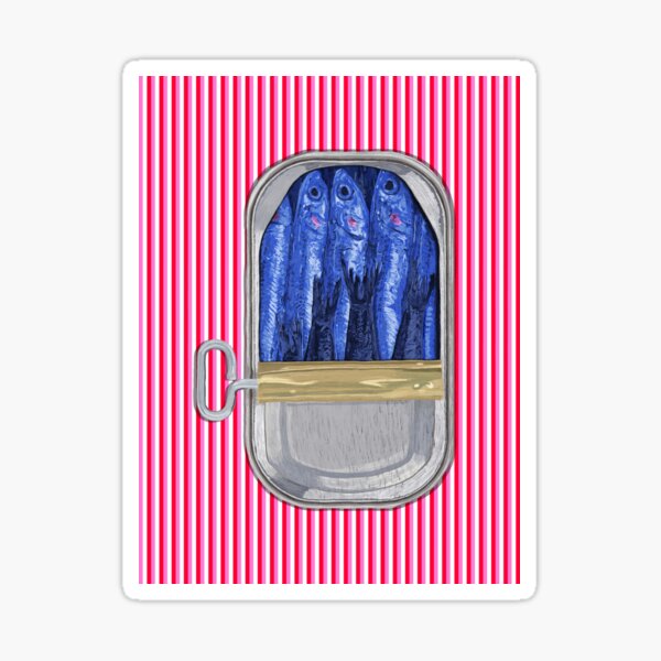 Canned Sardines Sticker