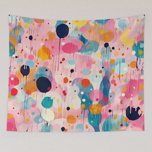 Item preview, Vibrant Abstract Multicolor Drip Pattern designed and sold by bubblegoth.