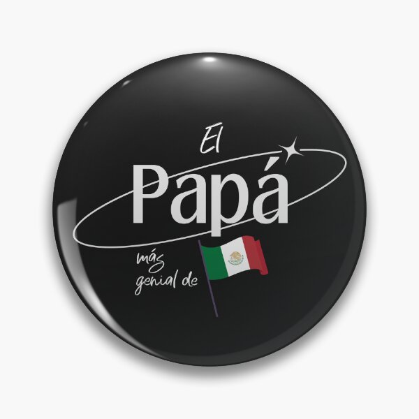 Item preview, El papá más genial de México (Coolest dad in Mexico) in Spanish designed and sold by SillyShibas.