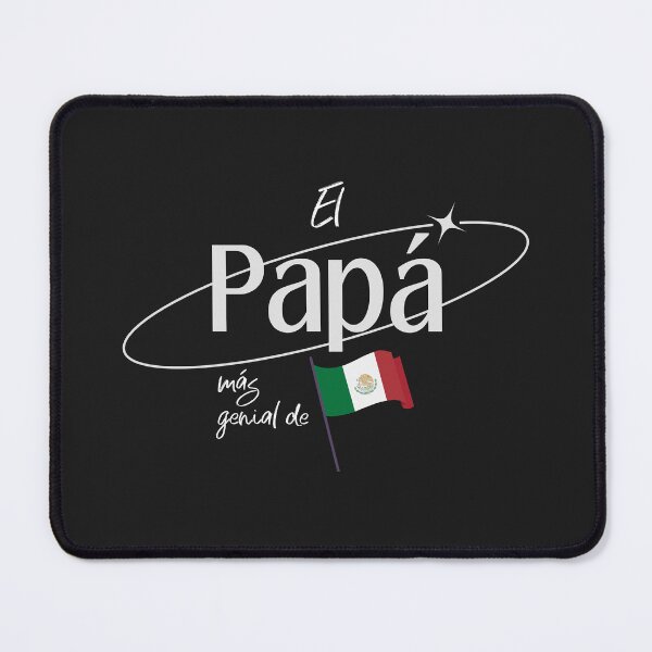 Item preview, El papá más genial de México (Coolest dad in Mexico) in Spanish designed and sold by SillyShibas.