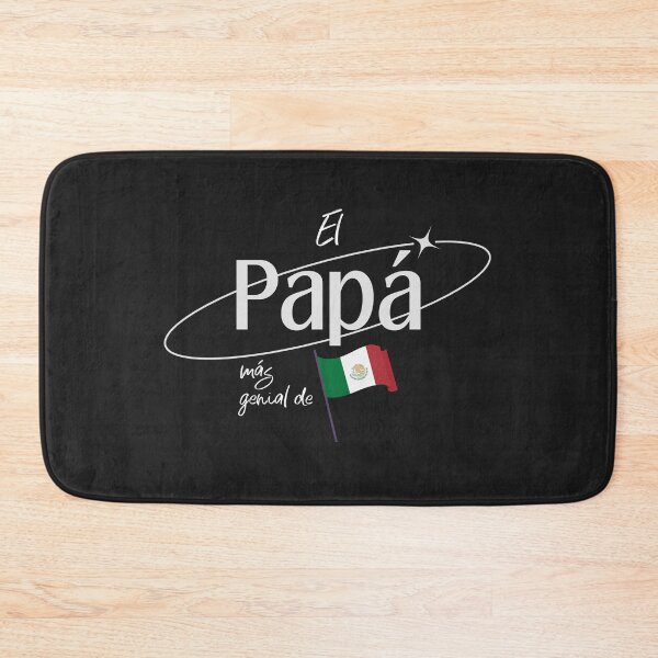 Item preview, El papá más genial de México (Coolest dad in Mexico) in Spanish designed and sold by SillyShibas.