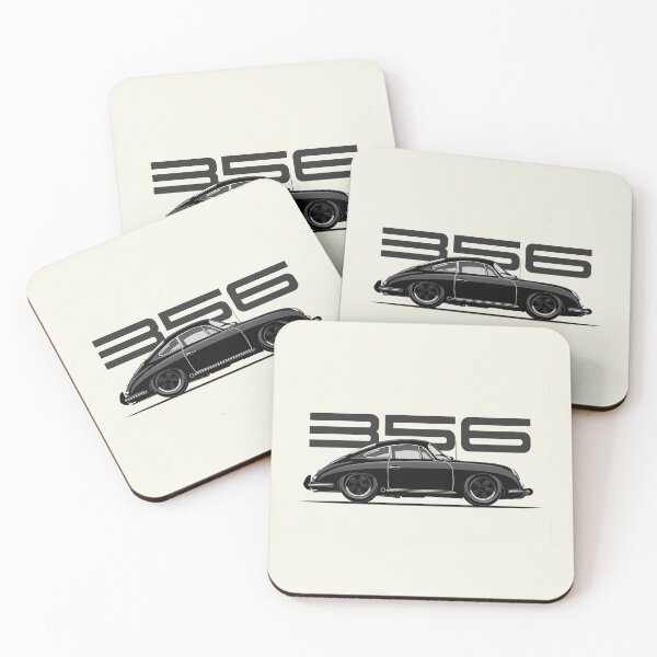 Item preview, 356 Restomod Side Profile illustration designed and sold by blackdogshop.