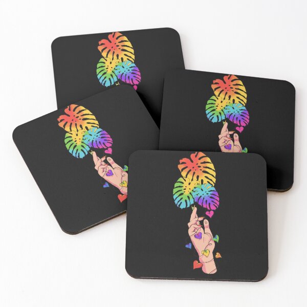 Item preview, Grow With Pride - Rainbow Monstera designed and sold by GrowWithPride.