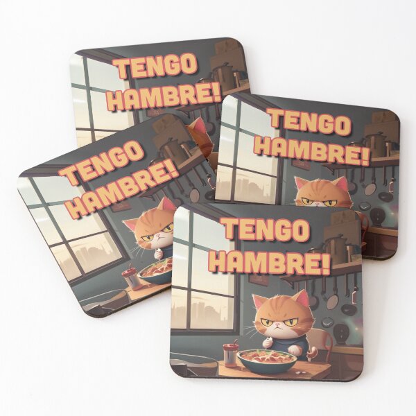 Item preview, I'M HUNGRY FUNNY QUOTES SPANISH designed and sold by La Loca.