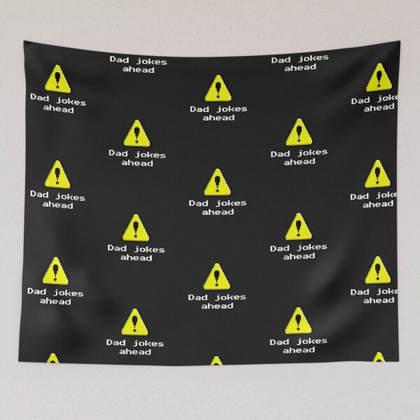 Item preview, Warning dad jokes ahead designed and sold by SillyShibas.