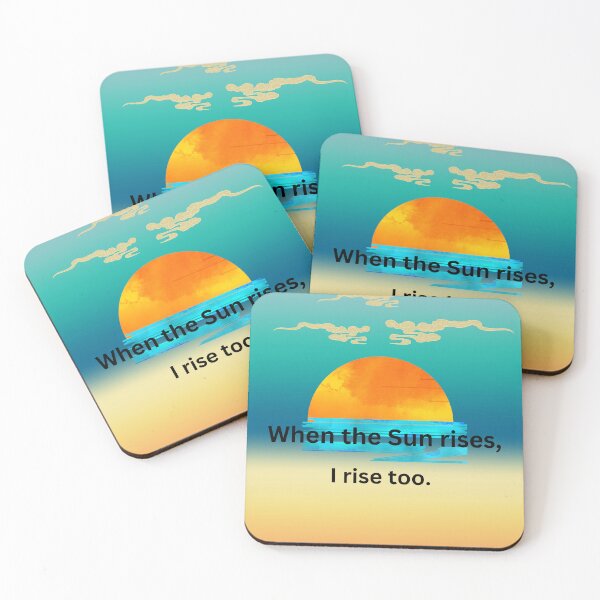 Item preview, Sun and I rise together. designed and sold by AmazingHisLove.