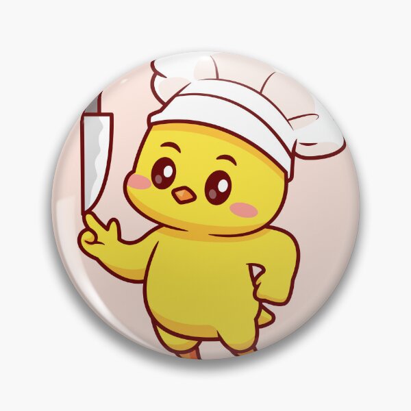 Item preview, Chef Clucker: Cute Cartoon Vector Icon" designed and sold by hjian8219.