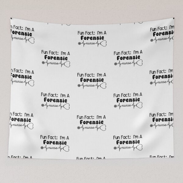 Item preview, Forensic Nurse (Fun Fact) designed and sold by Whackadoodletee.