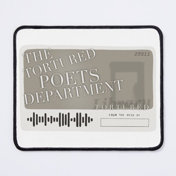 Item preview, Tortured Poet Library Card designed and sold by notastranger.