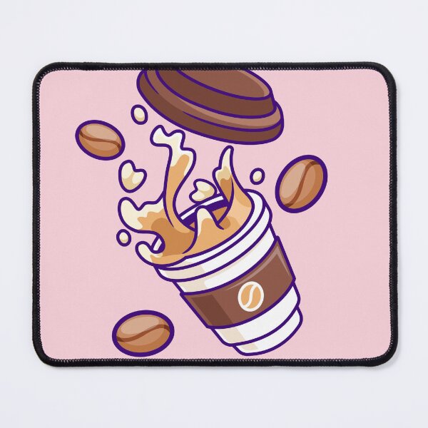 Item preview, "Bean Brew Bliss: Cartoon Coffee Cup Vector Icon designed and sold by hjian8219.