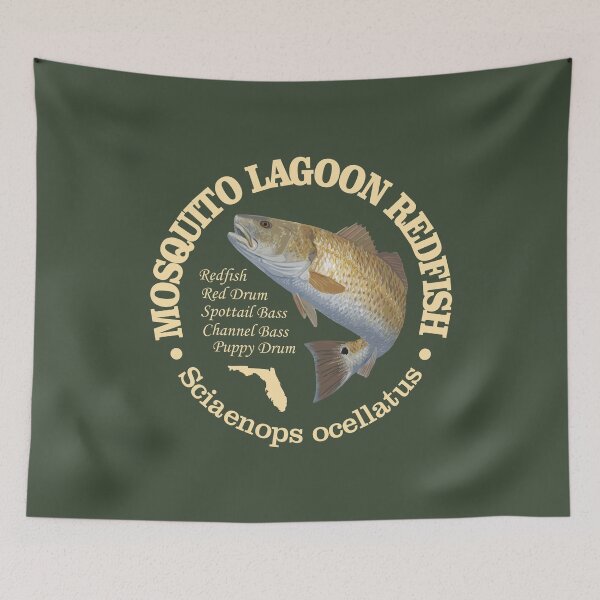 Item preview, Mosquito Lagoon (redfish) designed and sold by curranmorgan.
