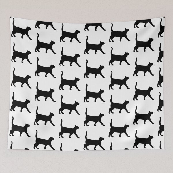 Item preview, Black Cat Silhouette designed and sold by art-by-soma.