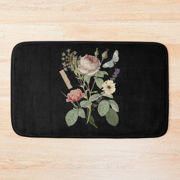 Item preview, Antique Roses & Butterfly Nature Design designed and sold by EarthArtDesigns.