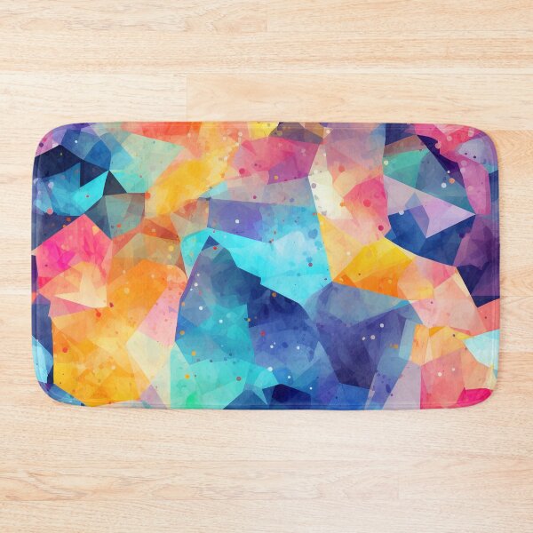 Item preview, Abstract Vibrant Geometric Mosaic Pattern designed and sold by bubblegoth.